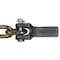 Mytee Products 36 in G70 Trailer Safety Chain w/ 3/8 in Clevis Hook & Chain Retainer 6250 # WLL, 2PK SC-3836-Rx2 - alternate 2