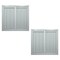 Mytee Products 44in x 44in Shipping Container Window w/ Security Bars PVC Sliding Window Dual Panes, 2PK CTL-WINDOWx2 - alternate 2