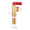 B & K Homewerks 1/2 in. MIP X 3/4 in. MHT Brass Washing Machine Valve 10-261-H - alternate 2