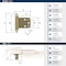 Amerock 3/8in 10mm Inset Self Closing Face Mount Golden Champagne Cabinet Hinge, 1 Pair BPR3428BBZ - alternate 2