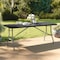 Flash Furniture Kathryn 6-Foot Bi-Fold Granite Black Plastic Folding Table RB-3072FH-BK-GG - alternate 2