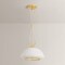 Hudson Valley Lighting Baudette 1 Light Pendant in Aged Brass Finish 5715-AGB - alternate 2