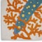 Homeroots 6' X 9' Blue Yellow And Orange Starfish Indoor Outdoor Area Rug 546829 - alternate 2
