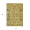 Homeroots 10' X 14' Gold Wheat And Gray Oriental Washable Indoor Outdoor Area Rug 582073 - alternate 2