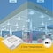 Nuwatt LED Canopy Lights for Gas Station, Carport Lighting, Waterproof 2CCT Selectable, 18000LM, 2PK NW-CP-150W-2CT-WH-2P - alternate 2