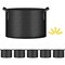 Ipower Plant Grow Bag 20-Gallon Heavy Duty Fabric Pots, 300G Thickened Nonwoven Container, 5PK GLGROWBAG20X5BLKV5 - alternate 1