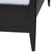 Baxton Studio Primrose Mid-Century Black Fluted Wood King Size Canopy Bed 249-13820-ZORO - alternate 2