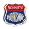 Signmission Ronnie's Workshop, 4 inch X 4 inch, Vinyl Decal, 2PK SHI-D-2PACK-4-489-RONNIE - alternate 1