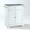 Crosley Cambridge Granite Top Portable Kitchen Island/Cart KF30023DWH - alternate 1