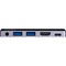 Aten USB-C Travel Dock with Power Pass-Through - 92W UH3238 - alternate 2