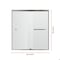 Fab Glass And Mirror Frameless Shower Door Adjustable 44in-48in W x 74in H | Bathroom Sliding Shower Door | SGCC 3/8in ( SHPR48X74CH - alternate 2