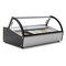 Koolmore 46 in. Countertop Gelato Display Case w/ 6 Pans and Built-in Glass Sneeze Guard in Stainless-Steel KM-CGD-6P - alternate 2