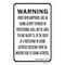 Signmission New Hampshire Equine, Heavy-Gauge Aluminum Rust Proof Parking Sign, 18" x 24", A-1824-25155 A-1824-25155 - alternate 2
