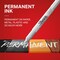 Sharpie Metallic Permanent Markers, Fine Point, Assorted Metallic, 6 Count, 6PK 1829201 - alternate 2