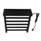 Kingston Brass Wall Mount Plug-In Towel Warmer, Matte Black DTC182030 - alternate 1