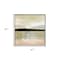Homeroots Blush Horizon II Silver Floater Frame Print Wall Art 525877 - alternate 2