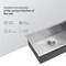 Wrightmaster 33 in. Undermount 16-Gauge Single Bowl Stainless Steel Kitchen Sink ZOR-P360865 - alternate 2