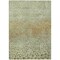 Homeroots 9' X 12' Artichoke Green Ivory And Brown Abstract Washable Indoor Outdoor Area Rug 603075 - alternate 2