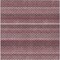 Homeroots 8' X 10' Red And Burgundy Striped Washable Indoor Outdoor Area Rug 610591 - alternate 2
