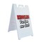 Signmission Remodeling Pardon Our Dust, A-Frame & 2 Decals Installed, Heavy-Duty Plastic Frame SBHD-D-2436-Remodeling Pardon Our Dust - alternate 1