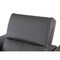 Homeroots 80in Black and Brown Leather Power Reclining Loveseat 720535 - alternate 2