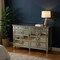 Homeroots 20" Gray Solid Wood Six Drawer Double Dresser 347079 - alternate 2