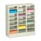 Tennsco Literature Sorter 21 Compartments, 30-5/8"W x 11-1/2"D 4075PY - alternate 1