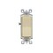 Leviton AC Quiet Switch Decora 15 amps Four Pole 4-Way / Rocker Ivory Ivory 05604-2IS - alternate 1