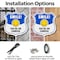 Signmission Smile You're On Camera Shield Sign Smile, 6 inch X 6 inch, Plastic Sign, 2PK SHI-P-2PACK-6-463 - alternate 2