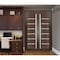 Sartodoors Solid French Double Doors Frosted Glass 84x80 (2* 42x80) Solid Core Modern Interior QUADRO4088DD-CA-84 - alternate 1