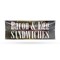Signmission Bacon & Egg Sandwiches, 48 Inch x 120 Inch, Vinyl Banner B-120-30475 - alternate 1