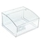 Azar Displays Clear Styrene Candy Bin Hinged Lid, 7"H x 11.75"W x 9.75"D 400432 - alternate 1