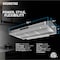 Anzzi 36-Inch 600 CFM 4-Speed Stainless Steel Under Cabinet Convertible Residential Range Hood RH-AZ0391TSS - alternate 2