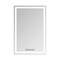 Fab Glass And Mirror LED Mirror 30x60inches, Led Bathroom Mirror with Lights Front and Backlit Anti-Fog Memory Brig HC30X60 - alternate 1