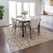 Homeroots 3' X 5' Tan And Beige Abstract Washable Indoor Outdoor Area Rug 602521 - alternate 2