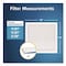 Filtrete Premium Allergen, Bacteria and Virus Air Filter, MERV 13, MPR 1900, 12 x 12, 4PK UA10DC-4CA - alternate 2