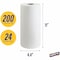 Genuine Joe Genuine Joe Perforated Roll Paper Towels, 2 Ply, 200 Sheets, White, 24 PK GJO24081 - alternate 2