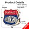 Signmission Santiago's Workshop, 18 inch X 18 inch, Vinyl Decal, 2PK SHI-D-2PACK-18-489-SANTIAGO - alternate 2