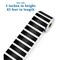 Carson Dellosa Black and White Vertical Stripes Rolled Straight Border, 65 Feet Per Roll, 3PK 108476 - alternate 2