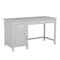 Martha Stewart 22.75 in. D X 54 in. W X Engineered Wood, Steel, Gray Frame/Brushed Nickel Hardware ZG-ZP-09-GY-MS - alternate 1