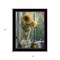 Homeroots Morning Flower 1 Black Framed Print Wall Art 404897 - alternate 2
