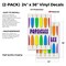 Signmission Popsicles, Vinyl Decals Only 24 Inch x 36 Inch, Vinyl Decal, 2PK DSB-2436-2PACK-Popsicles - alternate 2
