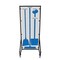 5S Supplies Housekeeping Shadow Board Broom Station V7, Gray / Blue, Broom, No Text HSB-V7-GRAY/BLUE-BO-NO TEXT - alternate 1