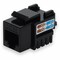 Add-On AddOn Non-Terminated to RJ-45 (Female) Black Cat6A UTP Copper Connector 90 Degree ADD-C6AUJK9D-BK - alternate 1
