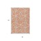 Homeroots 8' X 10' Salmon And Ivory Geometric Washable Indoor Outdoor Area Rug 612902 - alternate 2