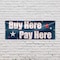 Signmission Buy Here Pay Here, 48 Inch x 120 Inch, Vinyl Banner B-120-30498 - alternate 2