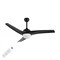 Jonathan Y Aldrin 50" Modern Minimalist Iron/Plastic Mobile-App/Remote-Controlled 6-Speed Razor Ceiling Fan, Bla JYL9715A - alternate 2
