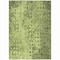 Homeroots 3' X 5' Olive Green Ikat Washable Indoor Outdoor Area Rug 576989 - alternate 2