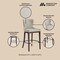 Manhattan Comfort Blair Barstool in Stone, 3PK 3-BS023-ST - alternate 2