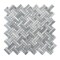 Apollo Tile Wooden Gray 11x12 Dream Marble Polished Floor and Wall Mosaic Tile 4.47 sqft/case, 5PK APLSE88B22A - alternate 1